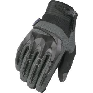 image:imageScorpionEXO Skrub II Gloves Mens Short Cuff Stretch Hook and Loop Motorcycle Riding Gloves Nash Leather Grey  Medium