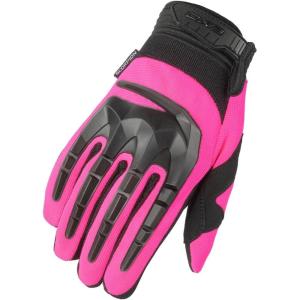 image:imageScorpionEXO Skrub II Gloves Womens Short Cuff Stretch Hook and Loop Motorcycle Riding Gloves Nash Leather Pink  Medium