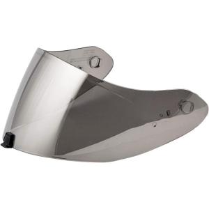 image:imageScorpionEXO R420 Helmet Accessories Optional Replacement Everclear AntiFog AntiScratch Shield Silver Mirrored