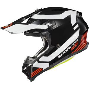 image:imageScorpionEXO VX16 Format Dual OffRoad Dirt MX Motocross Racing Adult Full Race Helmet with Visor Dot Approved Gloss RedSM