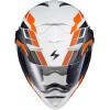image:imageScorpionEXO AT960 Modular Adventure Street Motorcycle Helmet with Bluetooth Ready Speaker Pockets DOT ECE Approved Monk BlackRed  SmallHicks Orange