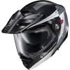 image:imageScorpionEXO AT960 Modular Adventure Street Motorcycle Helmet with Bluetooth Ready Speaker Pockets DOT ECE Approved Monk BlackRed  SmallTopographic 2 BlackWhiteGrey