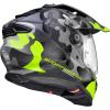 image:imageScorpionEXO XT9000 Full Face Carbon Fiber Adventure Motorcycle Helmet with Pinlock Ready Shield Bluetooth Ready Speaker Pockets DOT ECE Trailhead HiVis  MediumGilley HiVisGrey