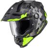 image:imageScorpionEXO XT9000 Full Face Carbon Fiber Adventure Motorcycle Helmet with Pinlock Ready Shield Bluetooth Ready Speaker Pockets DOT ECE Trailhead HiVis  MediumGilley HiVisGrey
